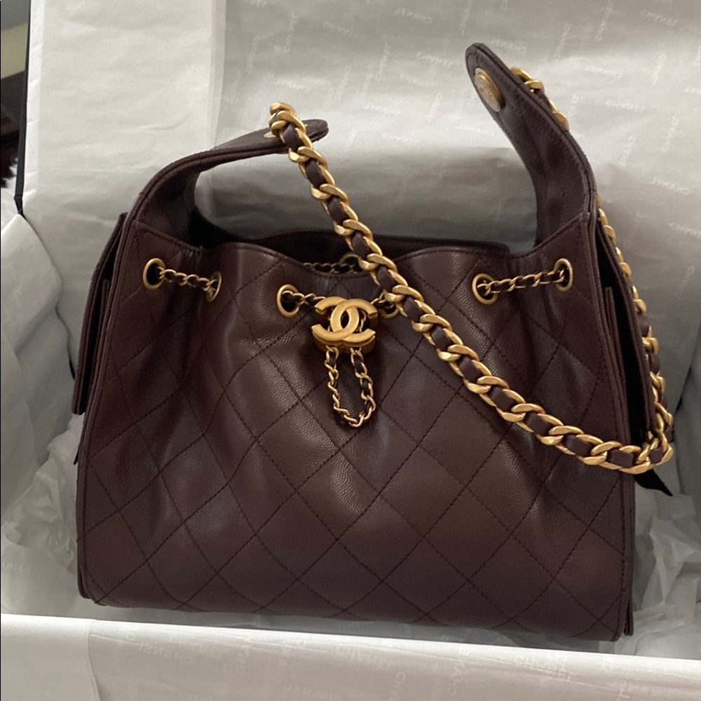 ❤️ SOLD ❤️ chanel 25 bag in chocolate brown